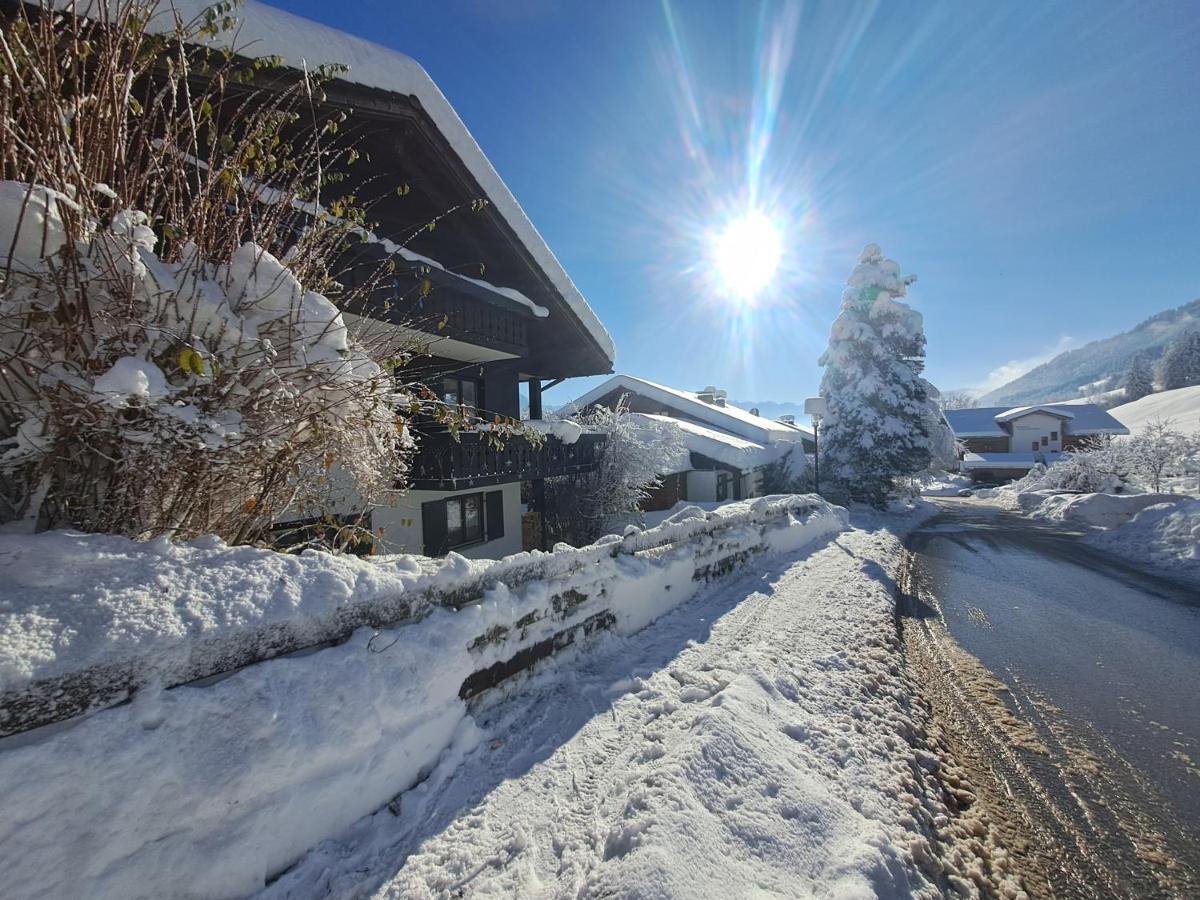 Ferienwohnung Alpenfee Ofterschwang Mit E-Bike Garage Exterior foto