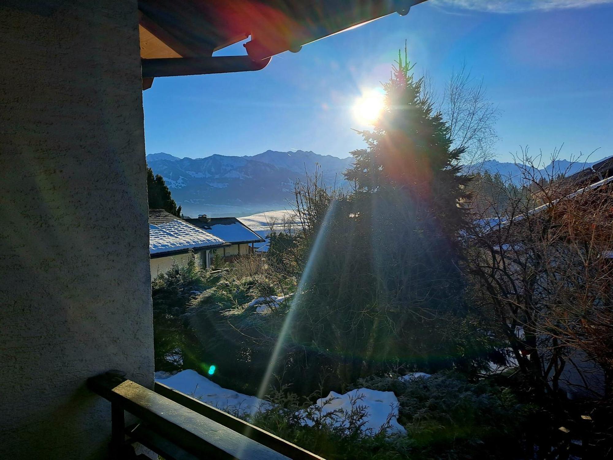 Ferienwohnung Alpenfee Ofterschwang Mit E-Bike Garage Exterior foto